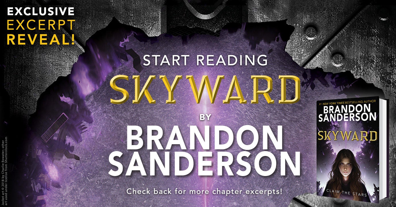Delacorte Press and Listening Library to Publish Brandon Sanderson's  Skyward Flight Novellas This Fall