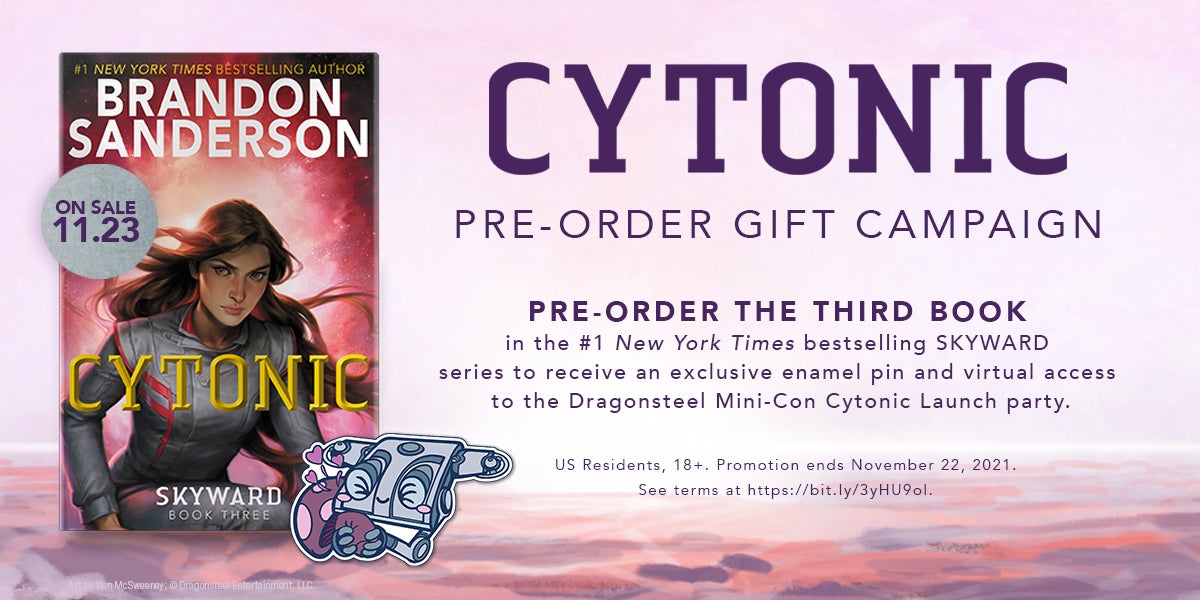 Cytonic (The Skyward Series) by Brandon Sanderson